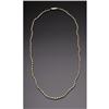 Image 2 : A Ladies Natural Pearl Strand with Diamond Clasp A Ladies Natural Pearl Strand with Diamond Clasp