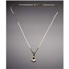 Image 2 : Ladies 14K Yellow Gold Fancy Solitaire Diamond A Ladies 14K Yellow Gold Fancy Solitaire Diamond Pend