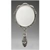 Image 2 : An American Sterling Hand Mirror An American Silver Hand Mirror