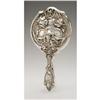 Image 1 : An American Sterling Hand Mirror An American Silver Hand Mirror