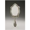 Image 2 : A Mauser Mfg. Sterling Hand Mirror and Brush An American Silver Hand Mirror and Brush
