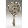 Image 1 : An Unger Bros. Sterling Hand Mirror An American Silver Hand Mirror