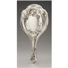 Image 1 : An American Sterling Hand Mirror An American Silver Hand Mirror