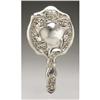 Image 1 : An American Sterling Hand Mirror An American Silver Hand Mirror