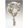 Image 1 : An American Sterling Hand Mirror An American Silver Hand Mirror