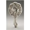 Image 1 : An American Sterling Hand Mirror An American Silver Hand Mirror