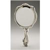 Image 2 : An American Sterling Hand Mirror An American Silver Hand Mirror