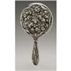 Image 1 : An Unger Bros. Sterling Hand Mirror An American Silver Hand Mirror