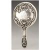 Image 1 : An American Sterling Hand Mirror An American Silver Hand Mirror