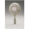 Image 1 : A J. F. Fradley & Co. Sterling Hand Mirror An American Silver Hand Mirror