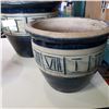Image 3 : 3 CERAMIC PLANTER POTS