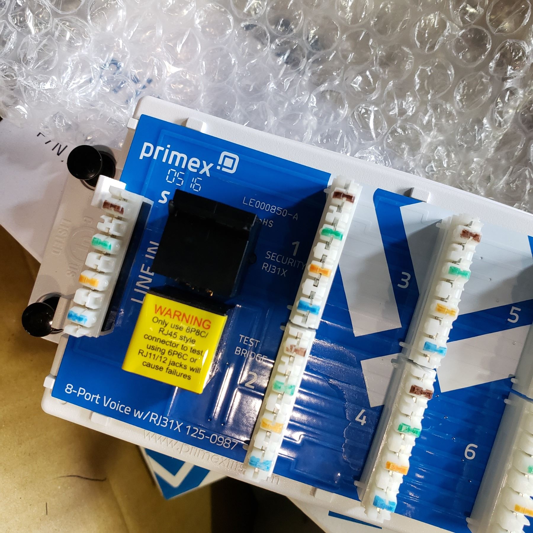 BOX OF PRIMEX 8 PORT VOICE MODULES - Big Valley Auction