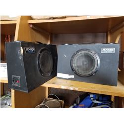 2 JENSEN JTE-602 SPEAKERS