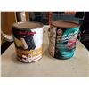 Image 1 : CAN OF COATING AND PRIMER W/ CAN OF BLACK RUBBER ASPHALT