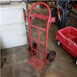 RED 4 WHEEL CONVERTIBLE DOLLY