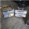 Image 1 : DURABRAND AND HUSKY AIR COMPRESSOR - HUSKY AIR COMPRESS AS IS