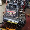Image 2 : TEAM MECHANICAL 2 GALLON AIR COMPRESSOR AND 10 MILLTION CANDLE POWER SPOTLIGHT
