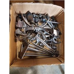 BOX OF HAND FORGED PIECES