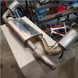 ULTRAFLO DUAL PIPE AND CATALYTIC CONVERTER MUFFLER