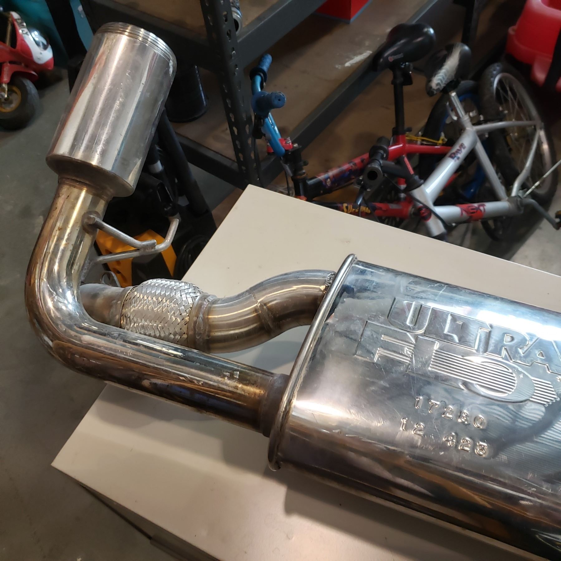 ULTRAFLO DUAL PIPE AND CATALYTIC CONVERTER MUFFLER
