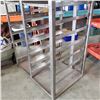 Image 3 : ALUMINUM COMMERCIAL BAKERS DOUBLE RACK AND 2 TRAYS