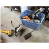 Image 1 : TOTE OF AIR NAILERS, CIRCULAR SAWS AND REALISTIC RADIO