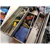 Image 2 : GREY TOOL BOX W/ CONTENTS
