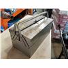 Image 3 : GREY TOOL BOX W/ CONTENTS