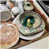 Image 2 : TRAY OF CHINA, CERAMICS, SALT AND PEPPER SHAKERS