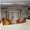 Image 2 : STAINLESS STOCK POT AND 4 PIECE STAINLESS POT AND STEAMER SET