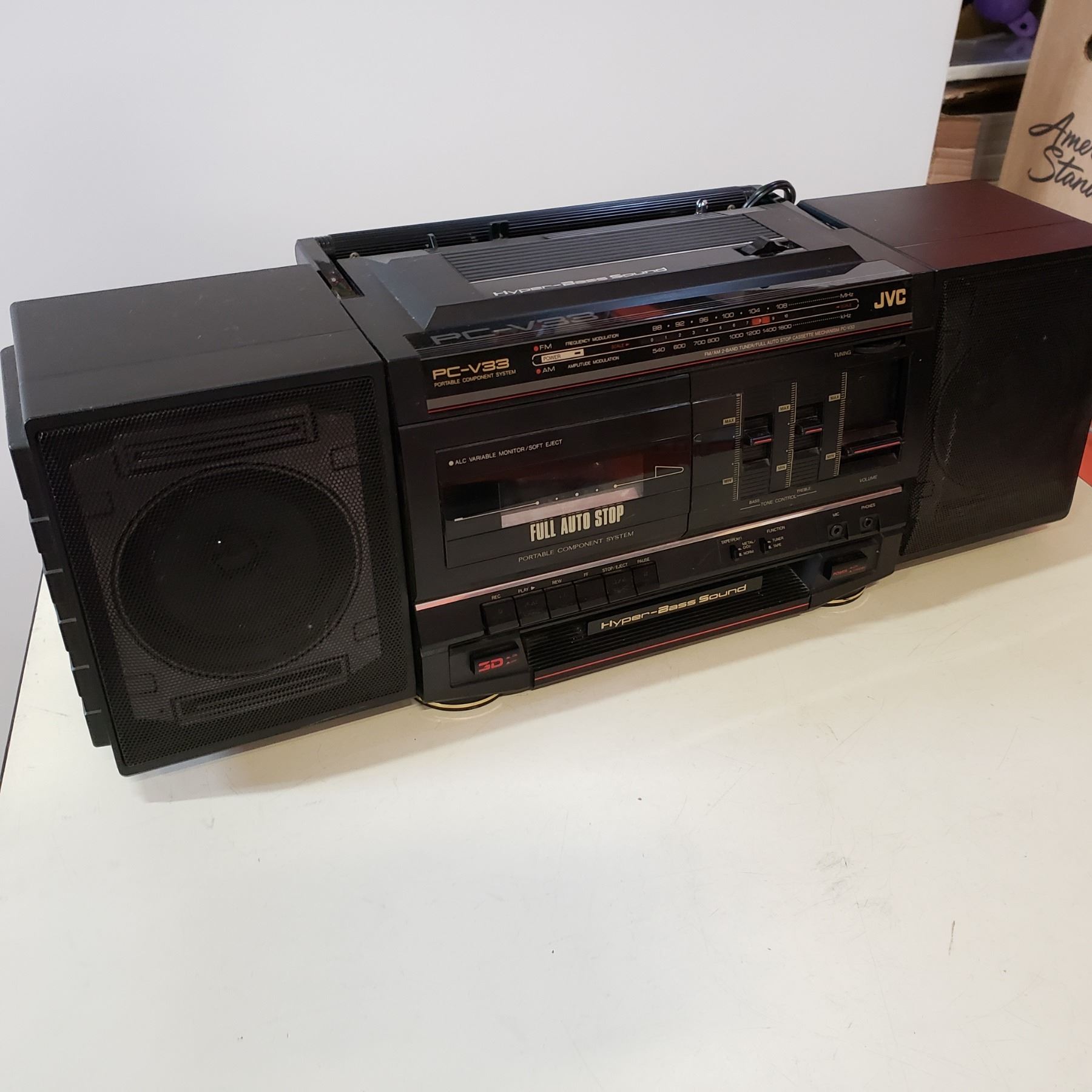 JVC STEREO PC-V33