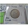 Image 2 : CANADIAN SILVER 25 CENT QUEEN ELIZABETH 1962 TO 1968 .800 SILVER