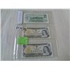 Image 1 : 3 1973 CANADIAN 1 DOLLAR BILLS - LAST YEAR ISSUED MINT CONDITION