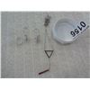 Image 2 : 925 STERLING SILVER ITALY NECKLACE AND 2 TRAYS OF SILVER TONE JEWELLERY