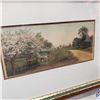 Image 2 : PAUL SIGNAC FRENCH PRINT AND WATER COLOUR ON PAPER BLOSSOMS BEAUTIFUL BY FRED THOMPSON