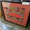 Image 1 : DANNY EASTWOOD AUSTRAILIAN ABORIGINAL ART ACRYLIC ON LINEN "ULURU"