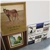 Image 2 : BOX OF PAINTINGS ON CANVAS
