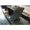 Image 2 : BRAND NEW STEEL FRAME WICKER OUTDOOR COFFEE TABLE RETAIL $199
