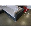 Image 2 : BRAND NEW RATTAN PATIO L SHAPE SECTIONAL 89"x57", ALUMINUM FRAME AND 3 THROW PILLOWS - RETAIL $1199
