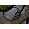 Image 8 : BRAND NEW OUTDOOR RATTAN FOLDABLE DOUBLE HANGING CHAIR W/ LIME GREEN CUSHIONS - RETAIL $1549 RATED F