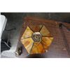 Image 2 : LEADED GLASS PENDANT LIGHT