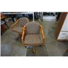 Image 2 : 2 OAK ROLLING CHAIRS