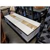 Image 1 : MODERN STONE TOP COFFEE TABLE