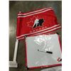 Image 2 : LOT OF TEAM CANADA ACCESSORIES - HAT, CAR FLAG, ETC