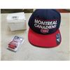 Image 1 : CASE OF 10 MONTREAL CANADIANS FLASHING PINS AND NEW HAT