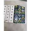 Image 2 : 70 1994 STAR TREK POGS PARAMOUNT PICTURES INC AND 1991 SERIES I COMPLETE STAR TREK CARDS