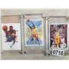 Image 1 : 3 CASED KOBE BRYANT BASKETBALL CARDS