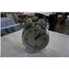 Image 2 : VINTAGE BAROMETERS, TRAVEL CLOCK, AND ALARM CLOCK