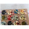 Image 2 : 20 VINTAGE 1980S STARLINE NFL TEAM HELMET PINS