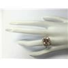 Image 4 : 5.29 CTW Natural Morganite And Diamond Ring 14K Solid Yellow Gold